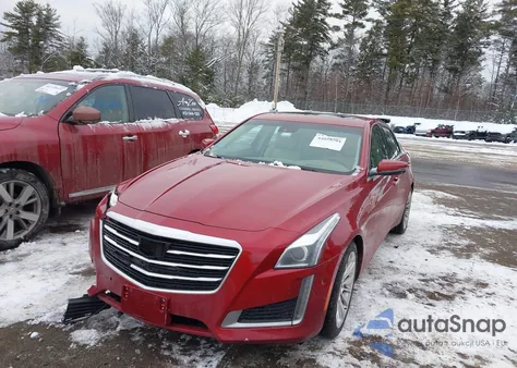 2016 Cadillac Cts Performance Collection from USA, damaged, VIN 1G6AY5SX8G0109596